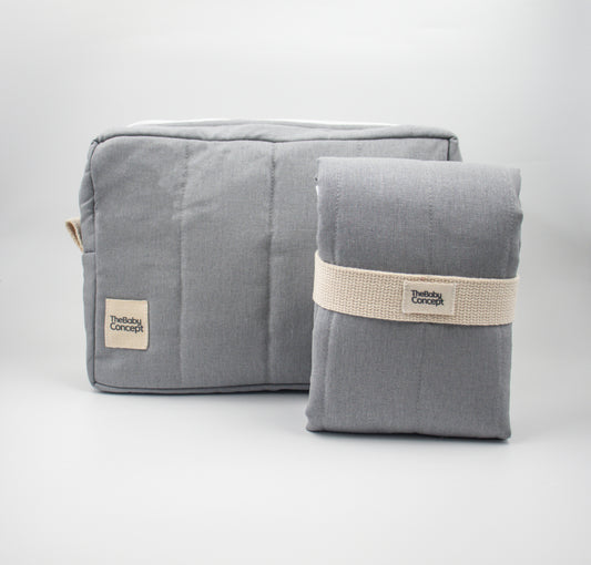 Set organizador Lino Gris